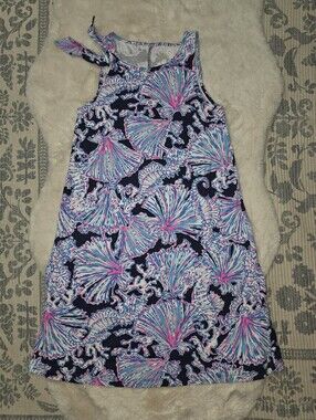 Lilly Pulitzer XXS Luella Swing Shift Dress Cotton Womens